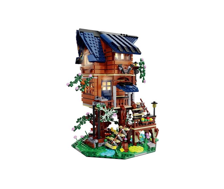 CaDA C66004W Baumhaus 4 Jahreszeiten 1:46 Bausatz NEU OVP Bricks