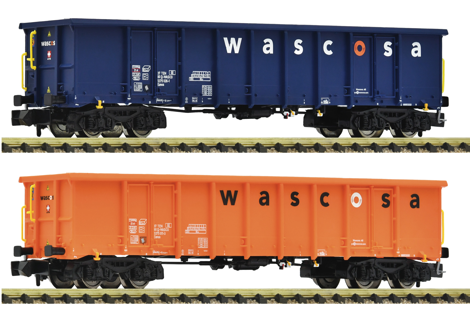 Fleischmann 6660140 2-tlg. Set: Offene Güterwagen
