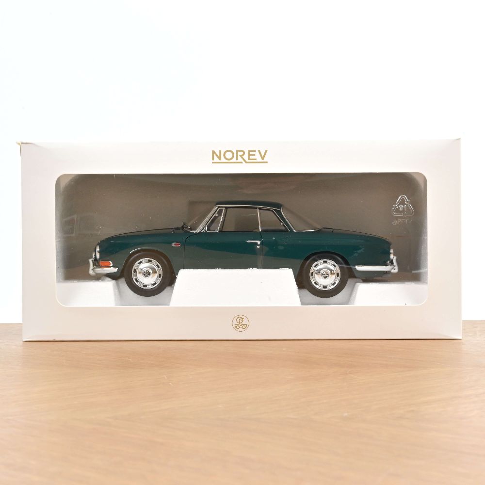 Norev 188648 VW Karmann Ghia 1500 1963 Smaragdgrün 1:18 NEU