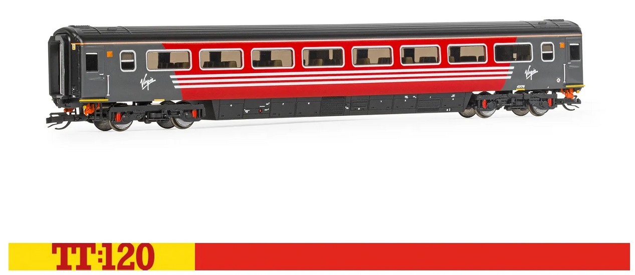 Hornby TT4047A Virgin HST Mk3 '42176' Trailer Standard Coach Spur TT