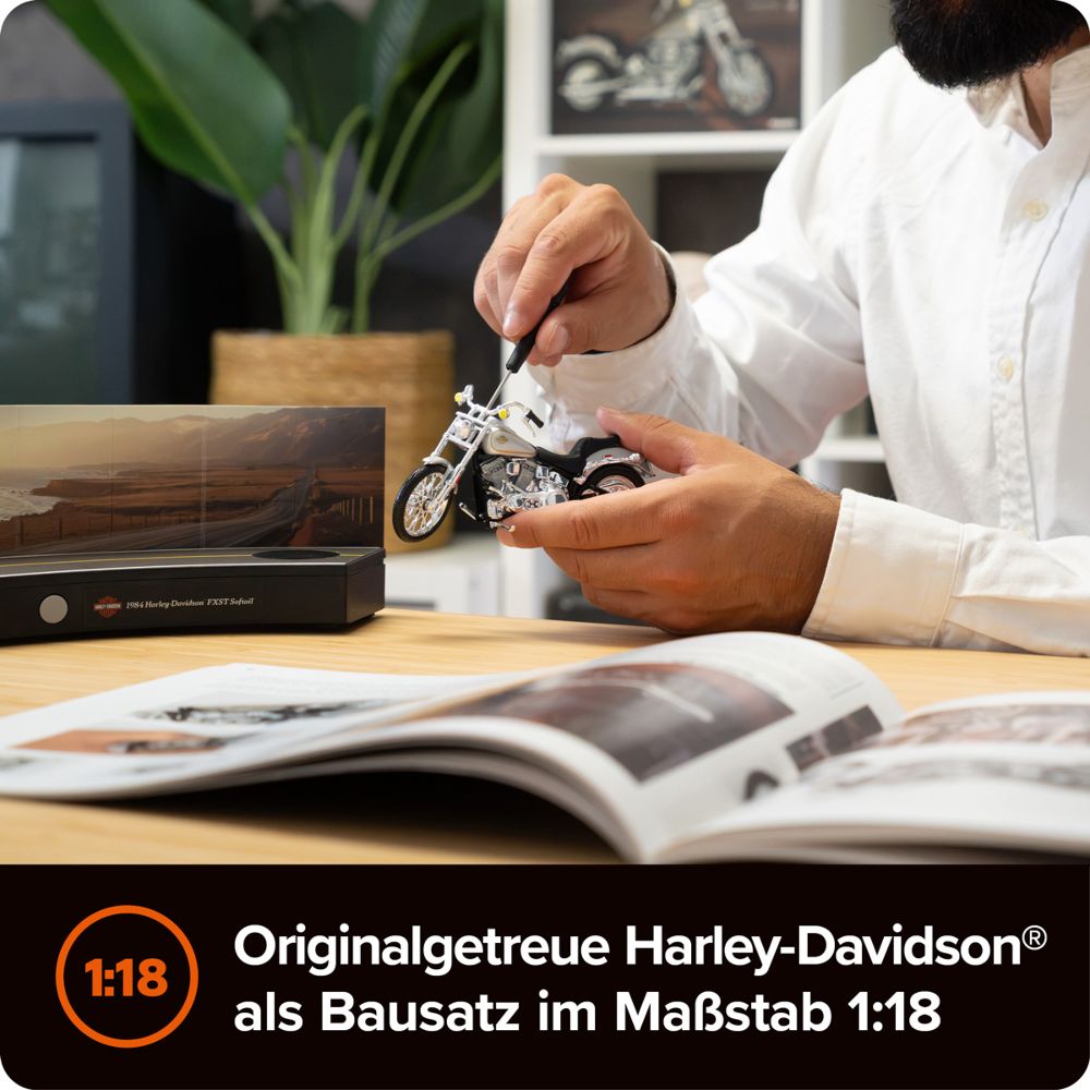 Franzis 67284 Harley-Davidson® Adventskalender 1:18 Bausatz NEU