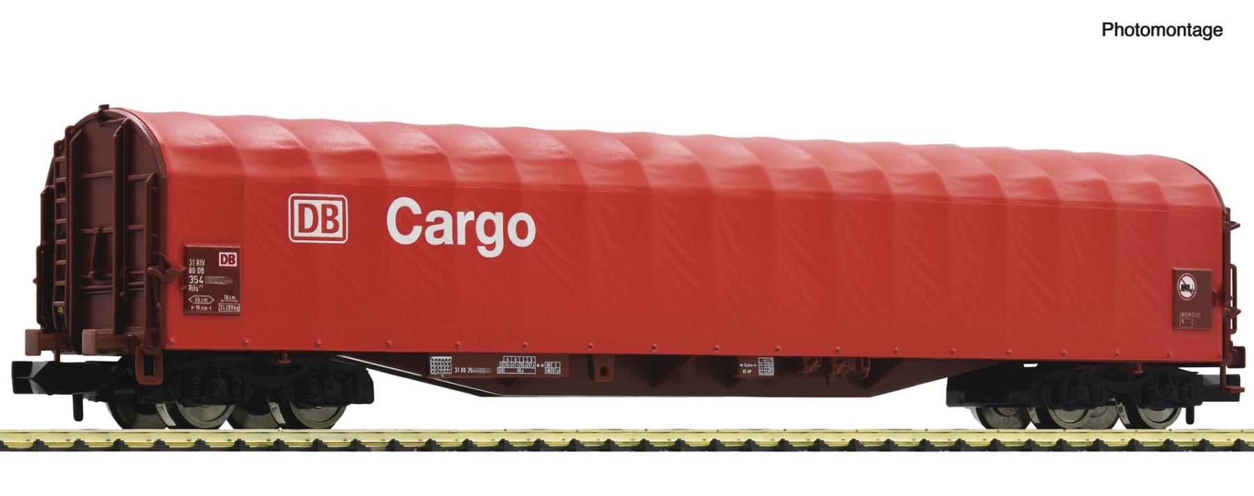 Fleischmann 6660067 Schiebeplanenwagen DB AG 1:160 Spur N DC Neu OVP