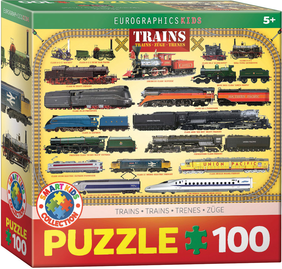 EUROGRAPHICS 6100-0090 Züge 100 Teile Puzzle