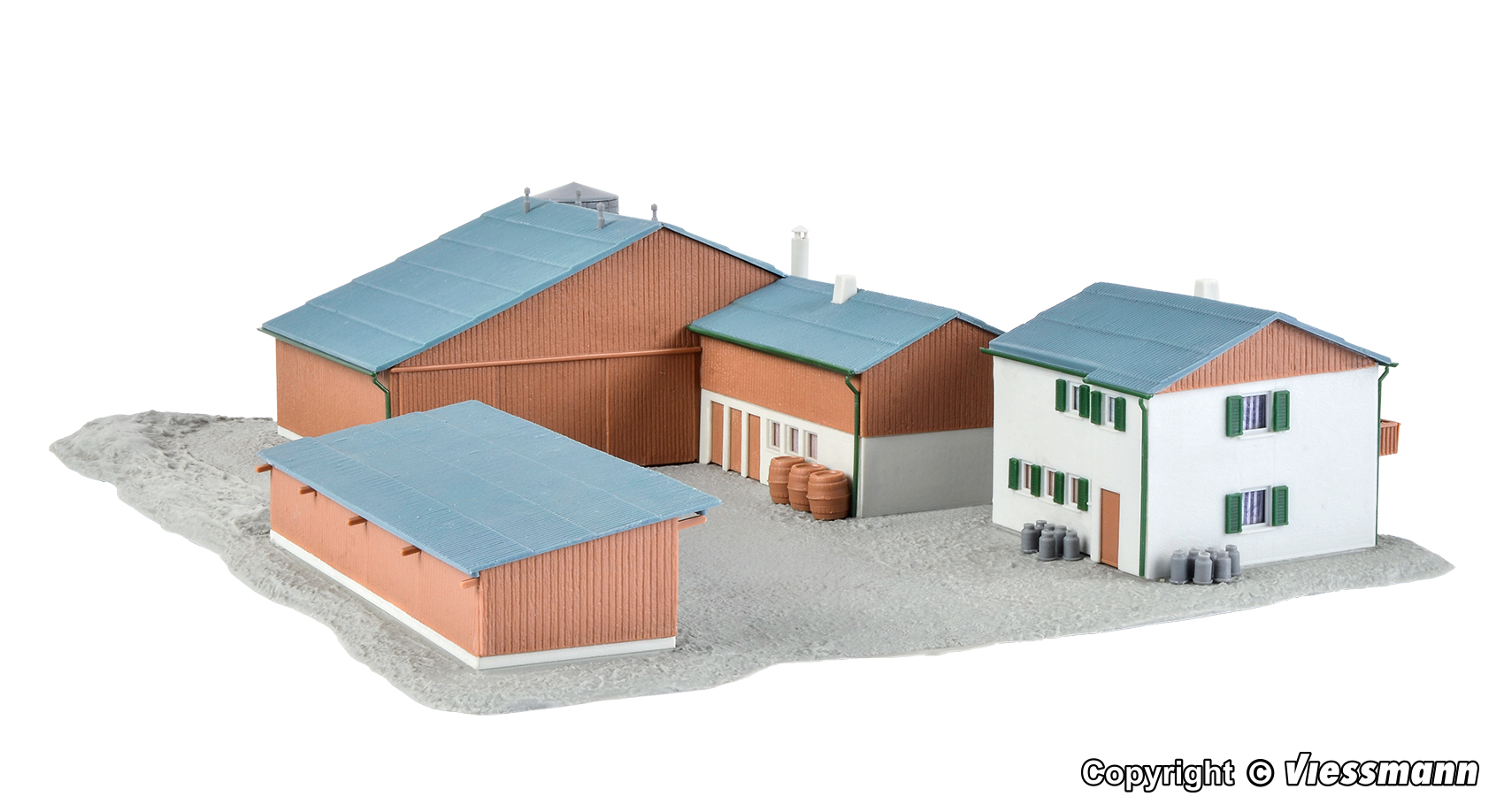 Kibri 37026 Bauernhof 1:160 Spur N Bausatz Neu OVP