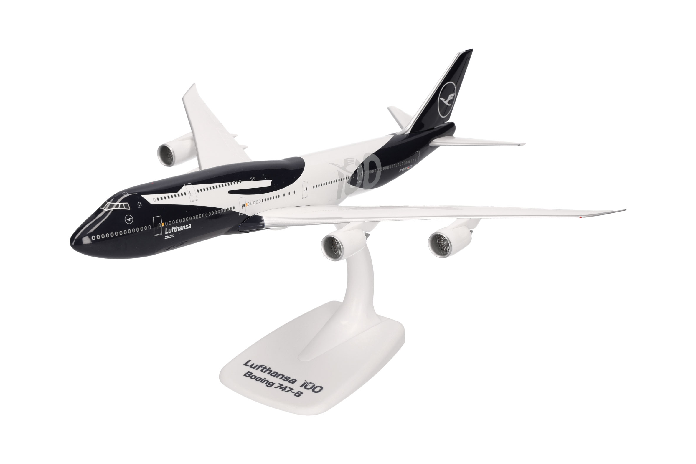 Herpa 615112 B747-8 Lufthansa 100 Jahre