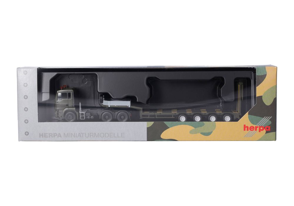 Herpa 747233 MAN TGS M Semitieflade-Sz Serbische Streitkräfte 1:87