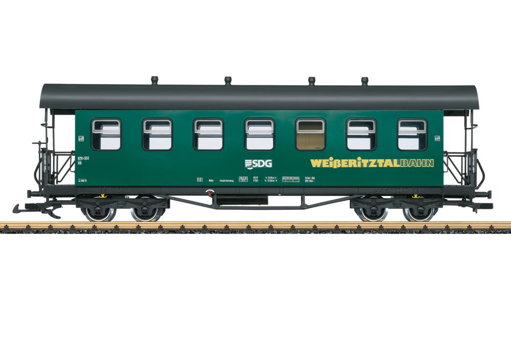 LGB 31391 Personenw.SDG Weißeritztalb. Spur G