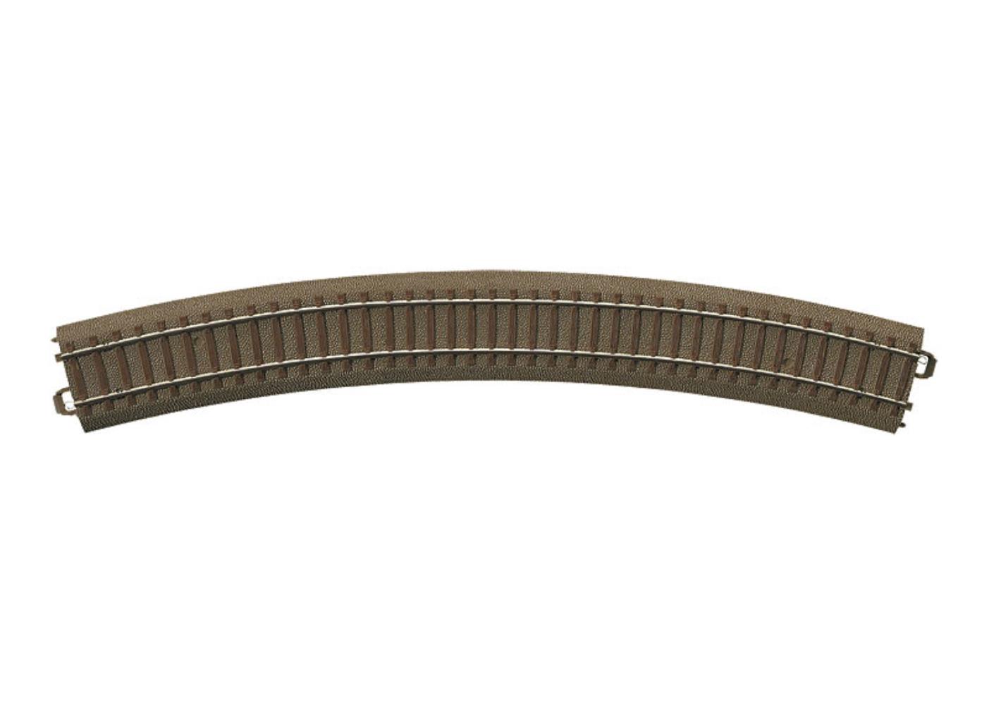 Trix 62430 Gebogenes Gleis Radius 579,3 mm / Bogen 30° Spur H0
