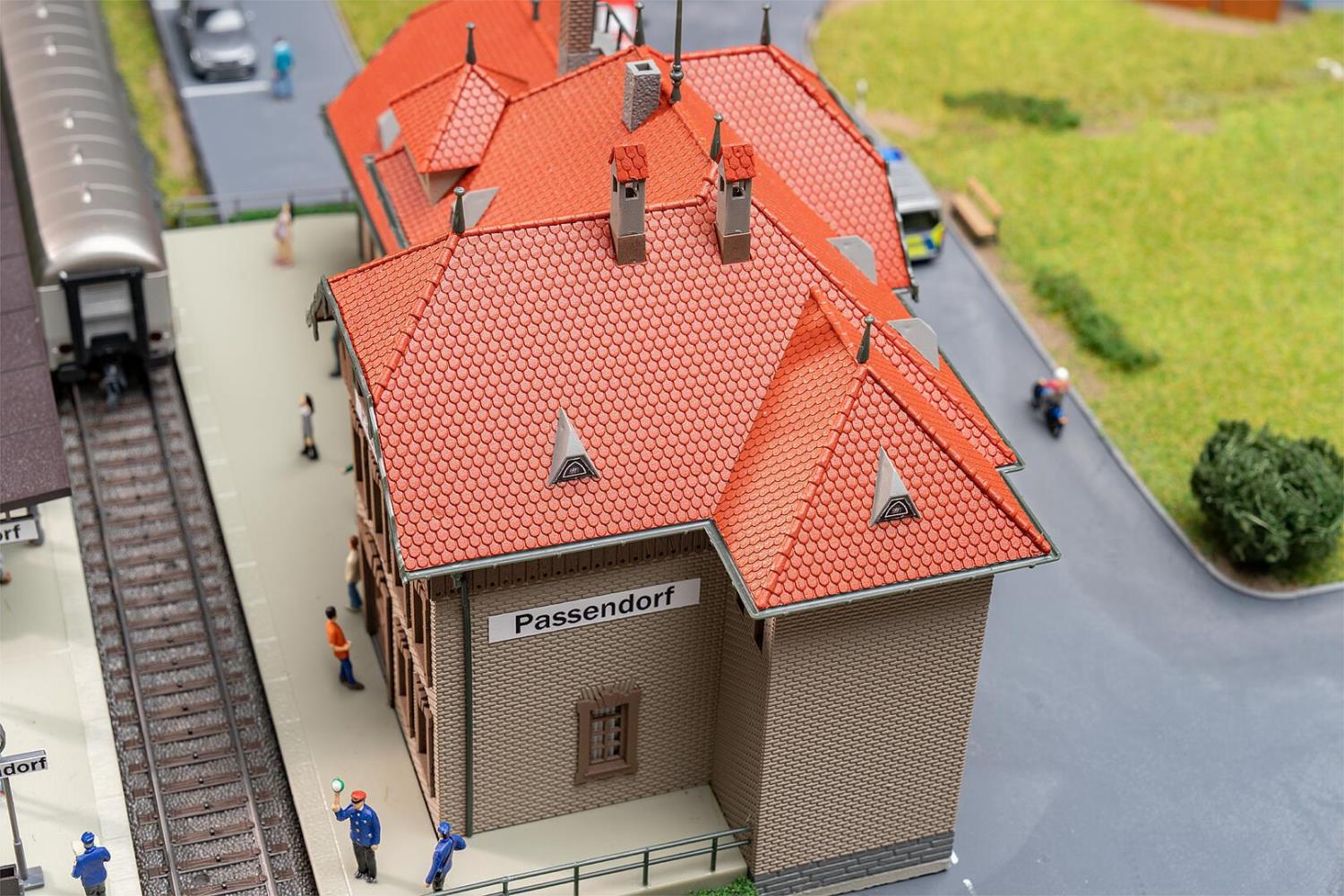 Faller 190035 Aktions-Set Bahnhof Passendorf 1:87 Spur H0 Bausatz