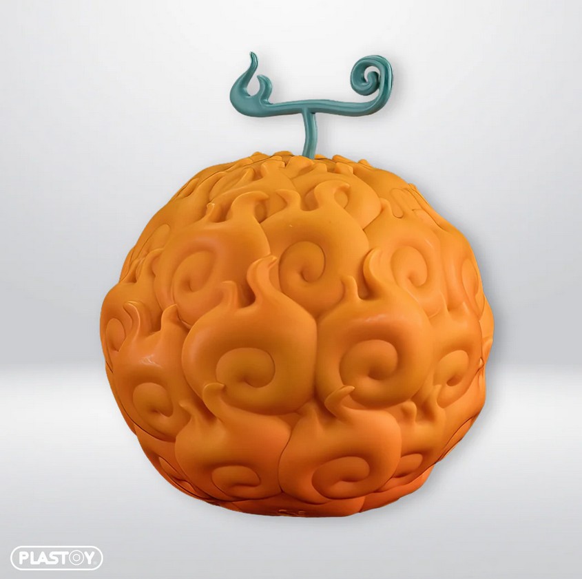 Plastoy 80192 One Piece Flame-Flame Fruit 12 cm NEU OVP Spardose