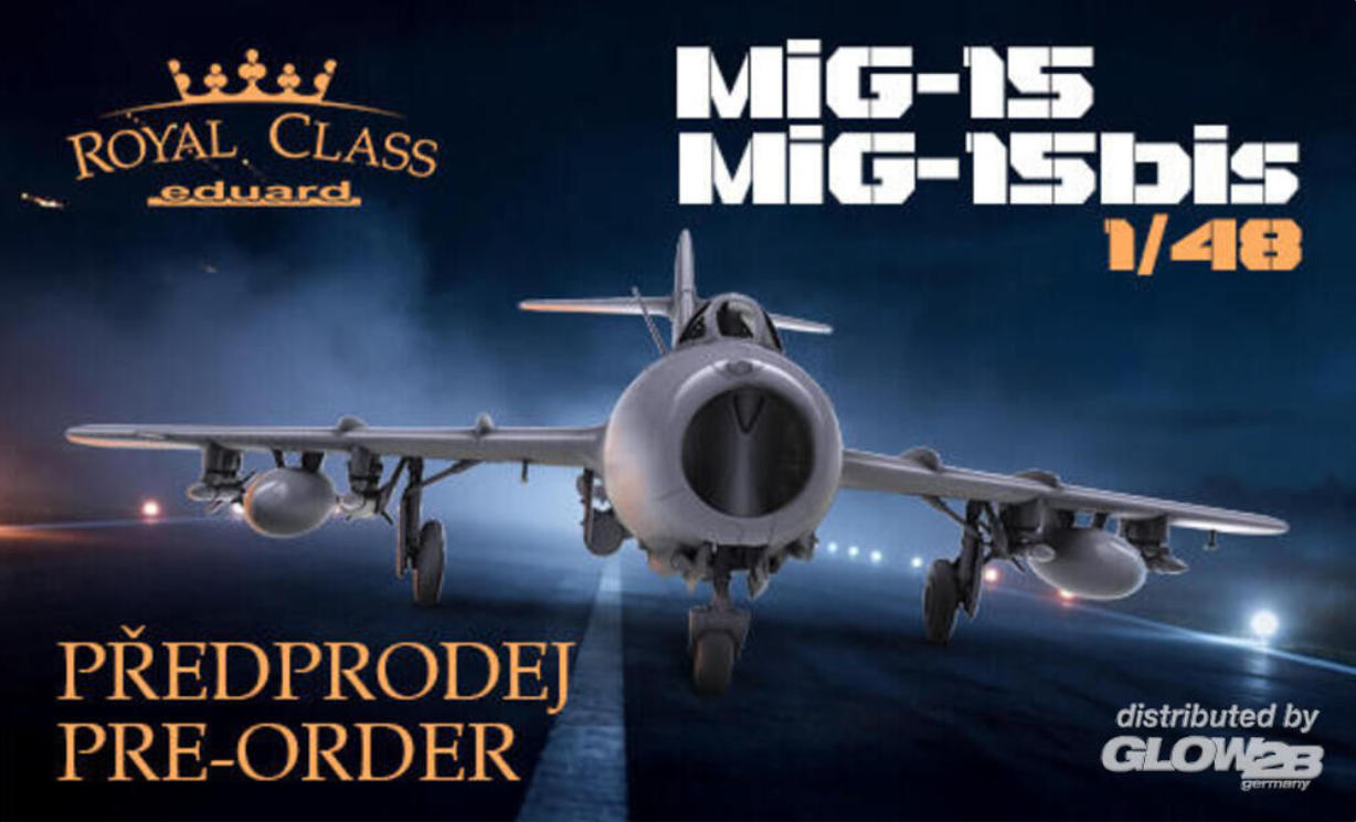 Eduard Plastic Kits R0026 MiG-15 ROYAL CLASS in 1:48