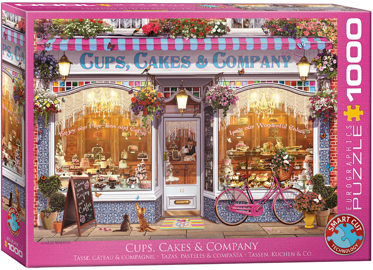 EUROGRAPHICS 6000-5520 Tassen Kuchen & Co. 1000 Teile Puzzle