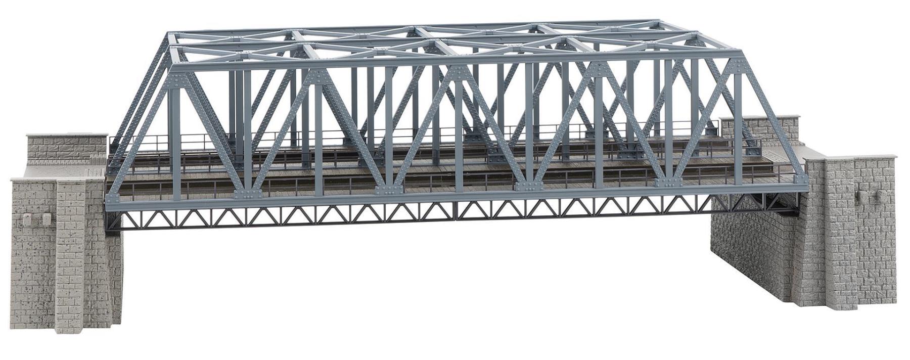 Faller 120497 Stahlbrücke 2-gleisig 1:87 Spur H0 Bausatz Neu OVP