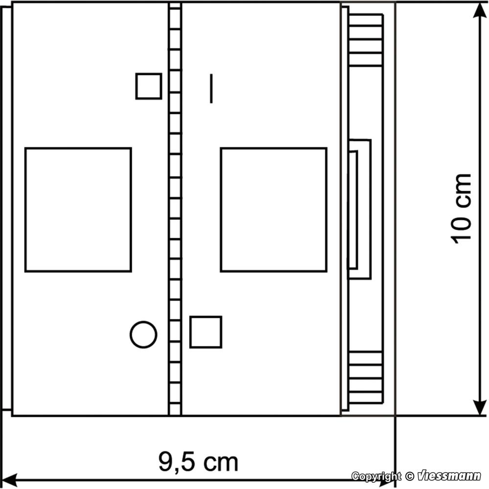 Vollmer 43870 Erotikshop m. Inneneinrichtung LED-Beleuchtung Spur H0