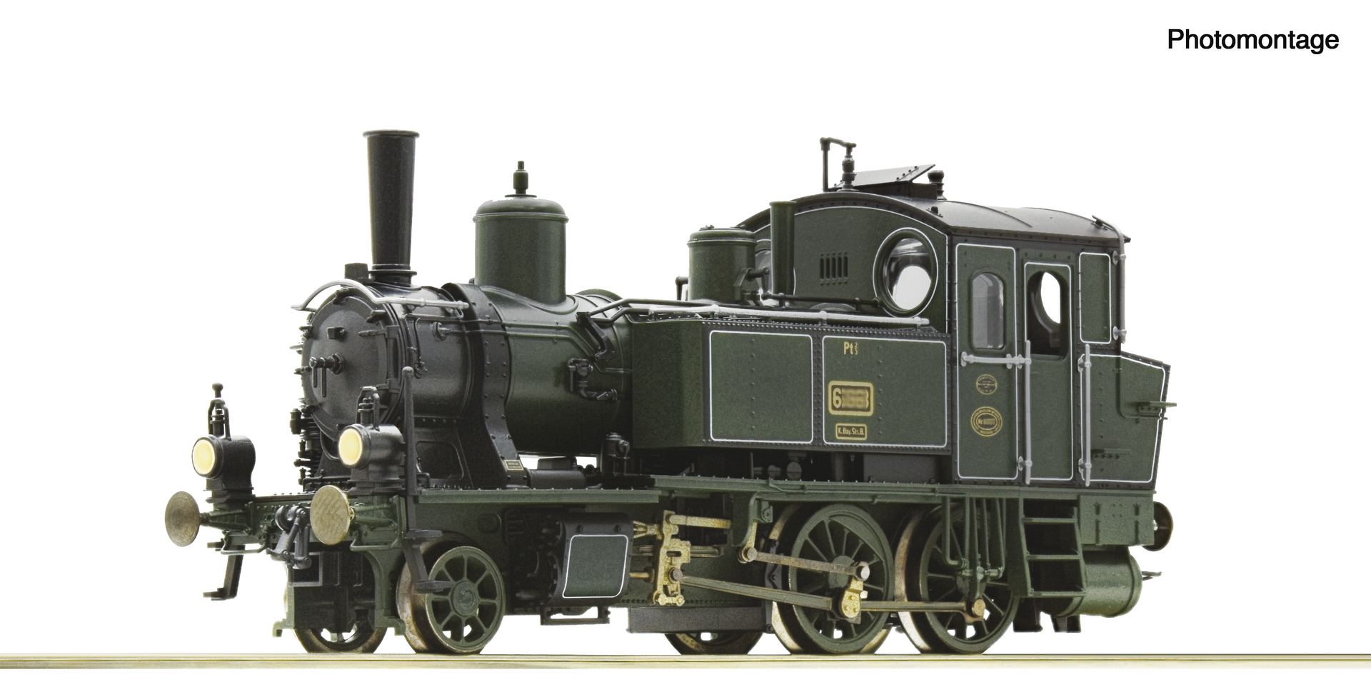 Roco 7120037 Dampflokomotive Gattung Pt 2/3
