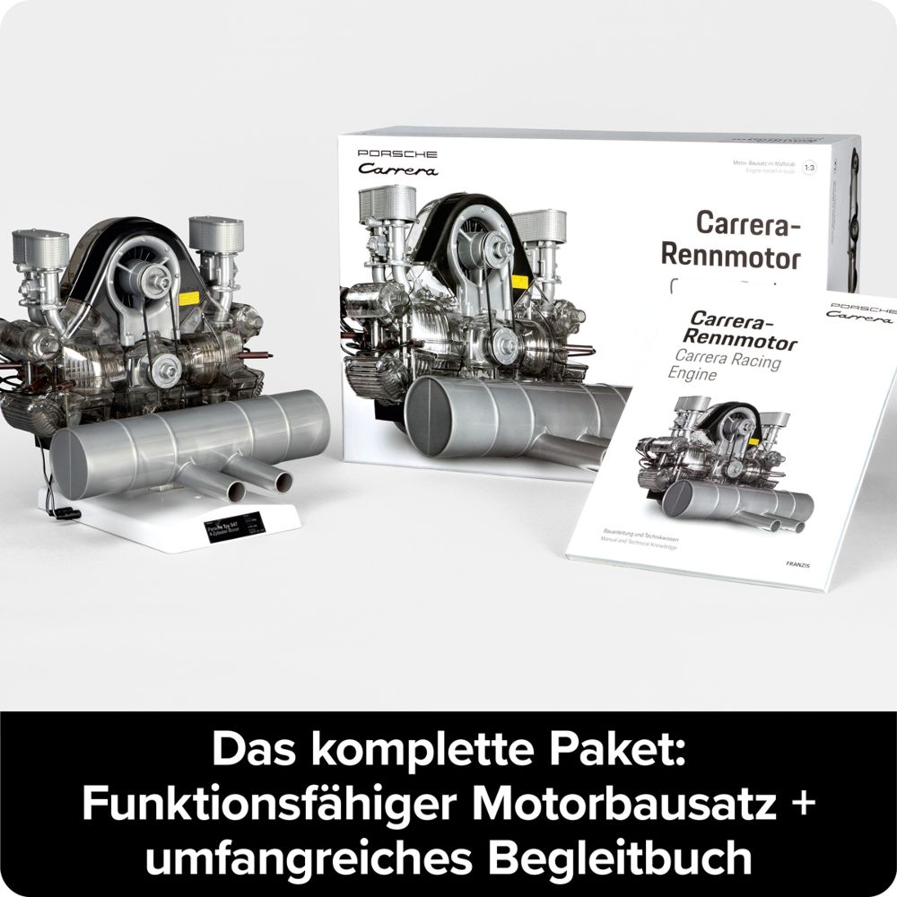 Franzis 67550 Porsche Carrera-Rennmotor 1:3