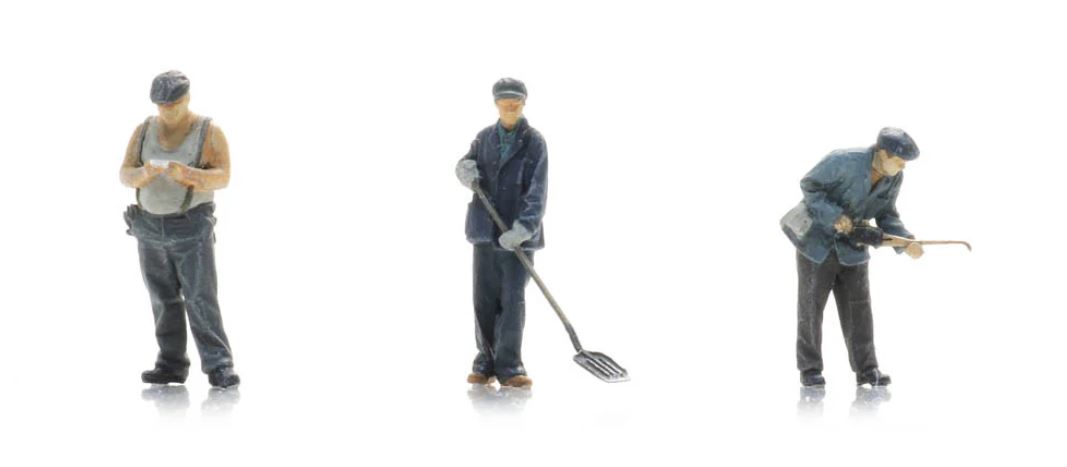 Artitec 5870081 DB Depotpersonal Putz (3x) 1:87 Spur H0 Neu OVP