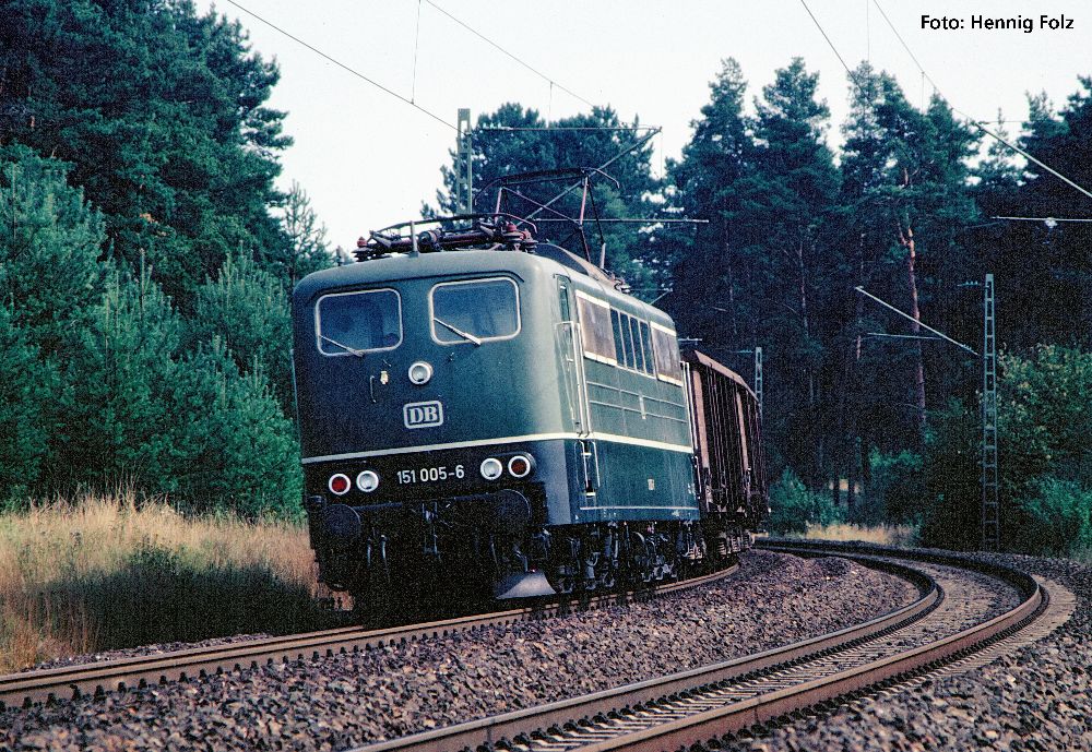 Piko 21704 E-Lok BR 151 DB IV 1:87 Spur H0 DC Neu OVP