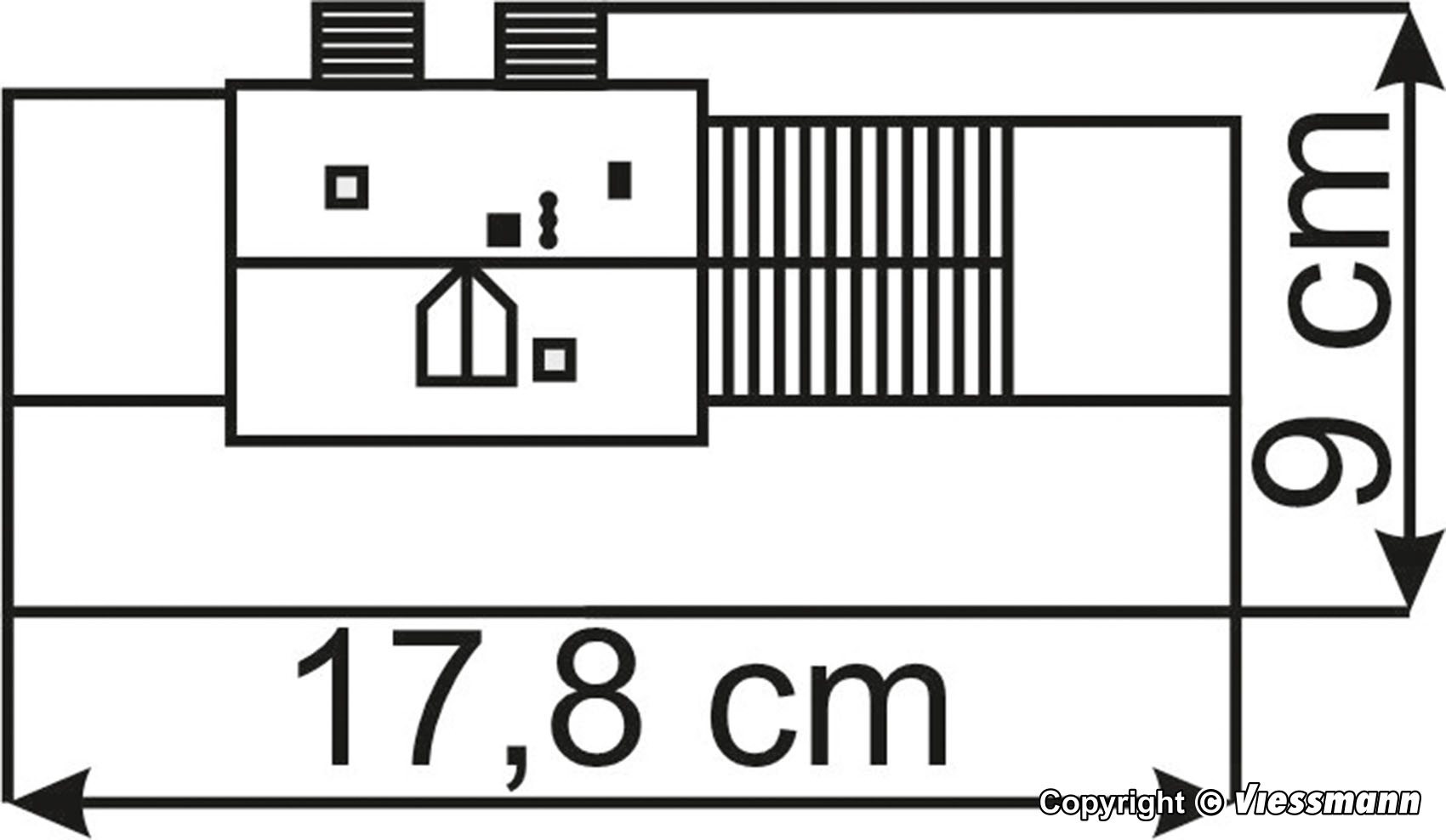 Kibri 37757 Bahnhof Sondernau 1:160 Spur N Bausatz Neu OVP
