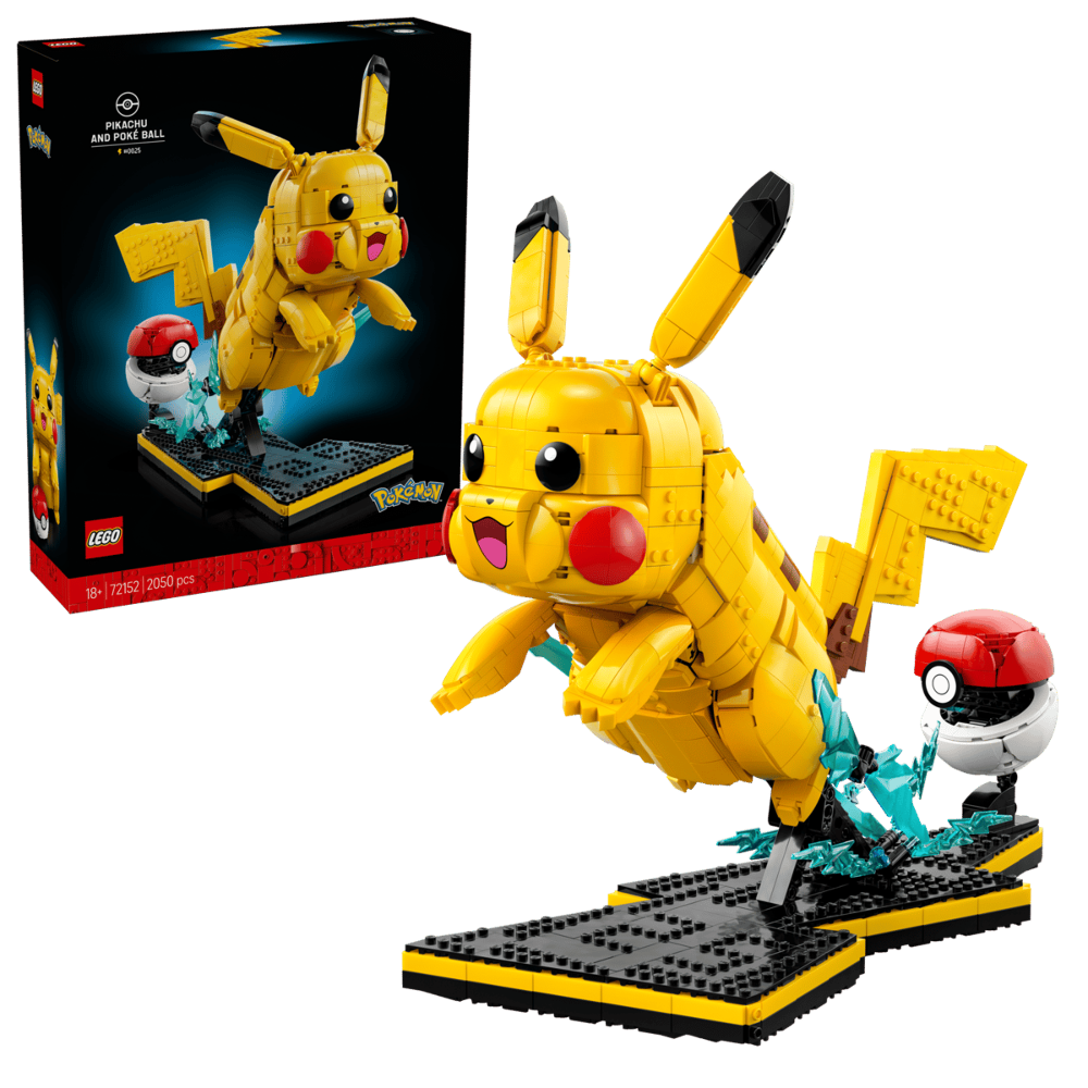 LEGO 72152 POKÉMON Pikachu und Pokéball Bausatz NEU OVP
