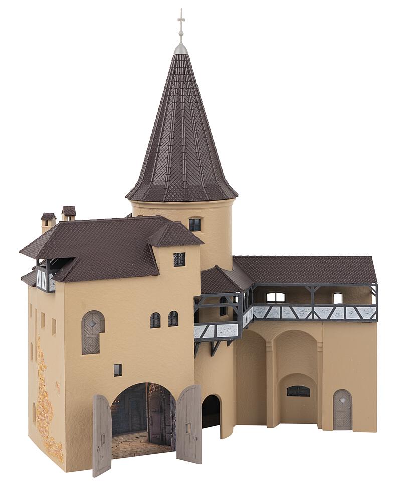 Faller 130825 Pulverturm mit Wehrgang 1:87 Spur H0 Bausatz Neu