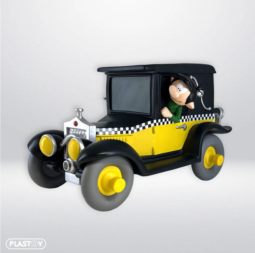 Plastoy 80269 Gaston Taxi Fiat 509 15 cm NEU OVP Spardose Auto