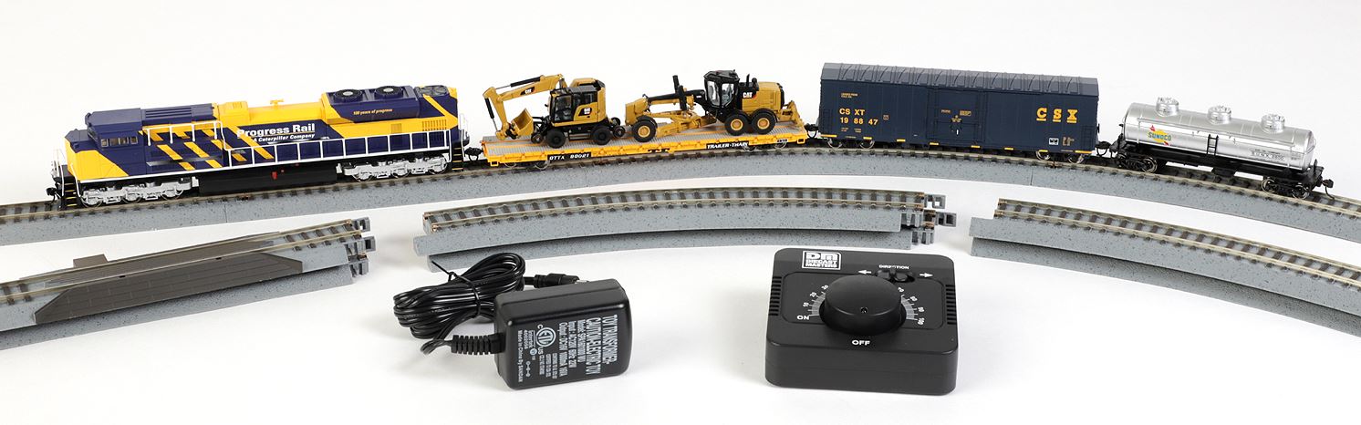 Cat Progressive Rails Diecast Masters 87001 Cat Progress Rail Eisenbahn Set 1:87 Spur H0 Neu ...