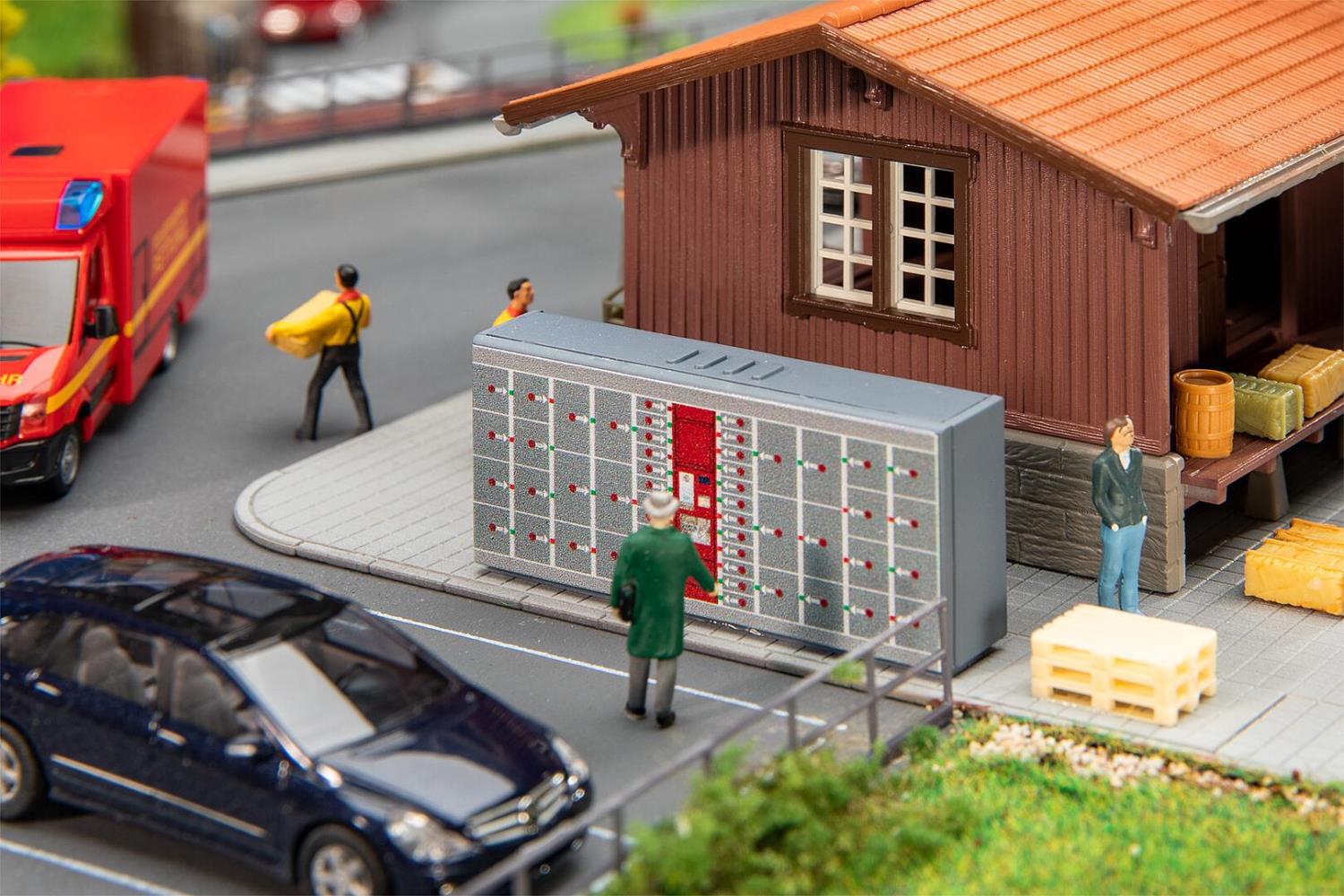 Faller 180282 2 Schließfächer (Miniatur), H0, 1:87, NEU OVP