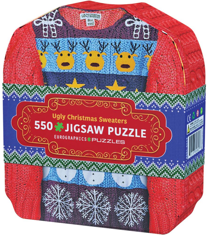 EUROGRAPHICS 8551-5662 Ugly Christmas Sweaters Dose 550 Teile Puzzle