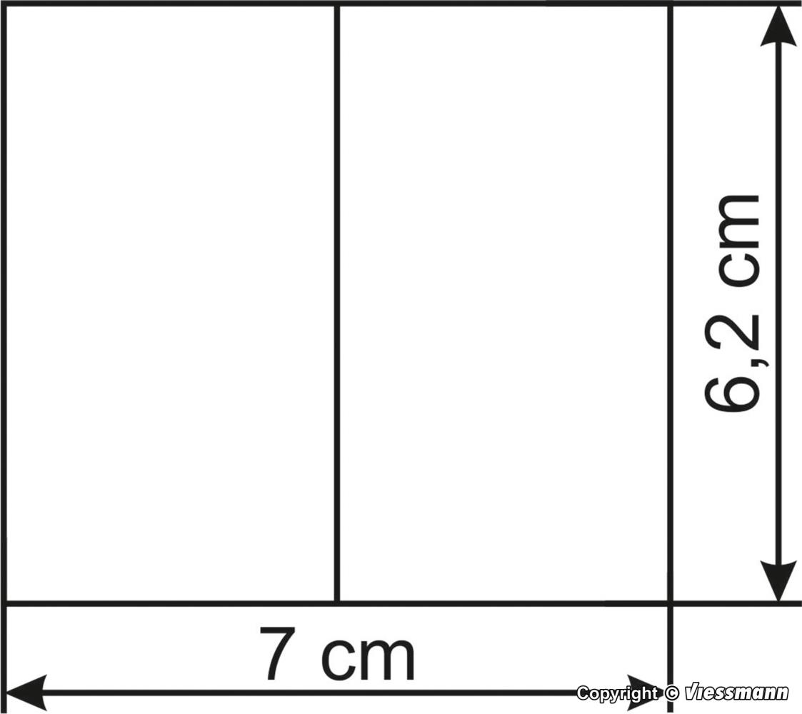 Vollmer 43643 Schrebergarten - Spur H0 - Bausatz - Neu - OVP