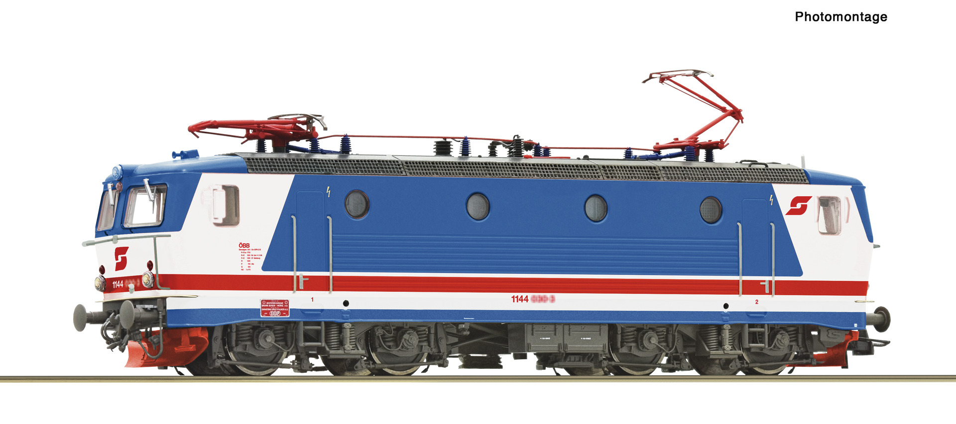 Roco 7520163 Elektrolokomotive Rh 1044 "Valousek Edition"