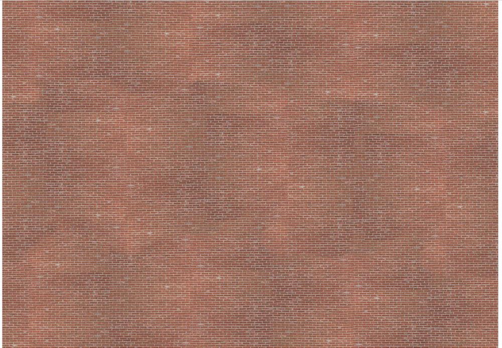 Busch 7439 2 Dekoplatten »Ziegelwand« - Neu - OVP