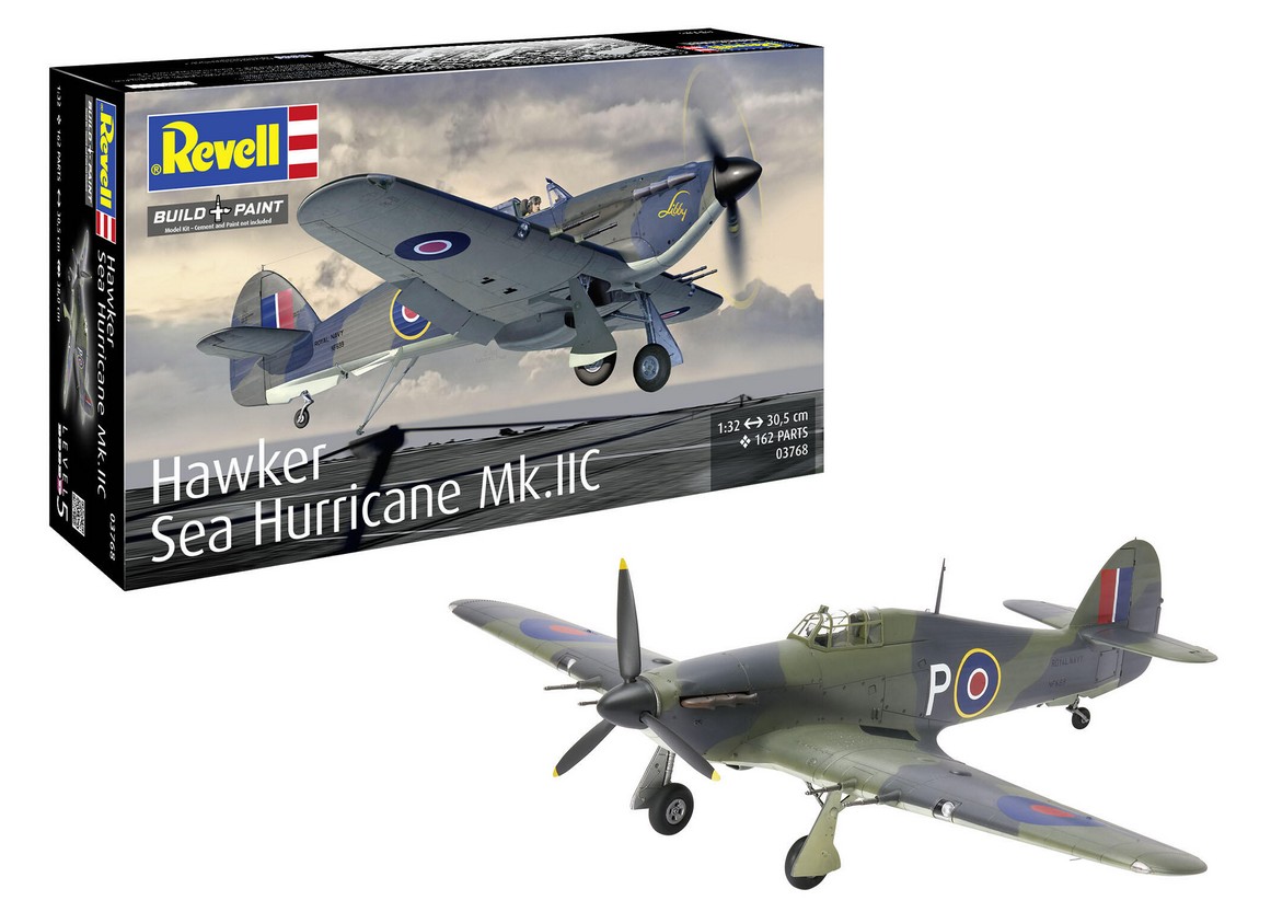 Revell 03768 Hawker Sea Hurricane Mk.IIC 1:32 Bausatz Neu OVP