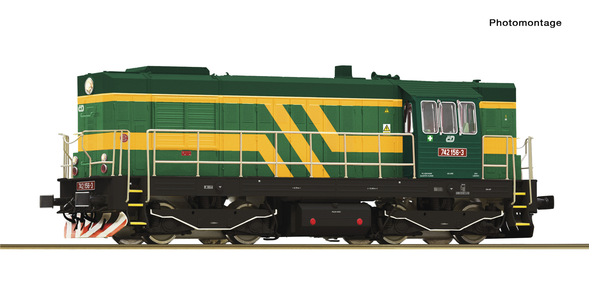 Roco 7300021 Diesellokomotive 742 156-3