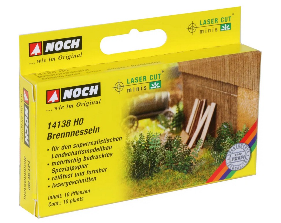 Noch 14138 Brennnesseln 10 Pflanzen 1:87 Spur H0 Bausatz NEU