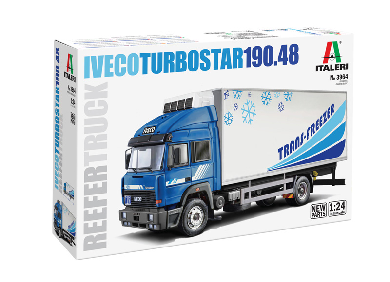 Italeri 3964 Iveco TURBOSTAR 190.48 reefer truck 1:24 Bausatz