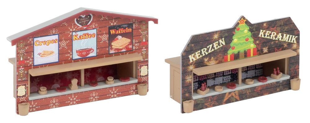 Faller 272021 2 Weihnachtsmarktbuden 1:160 Spur N Bausatz NEU