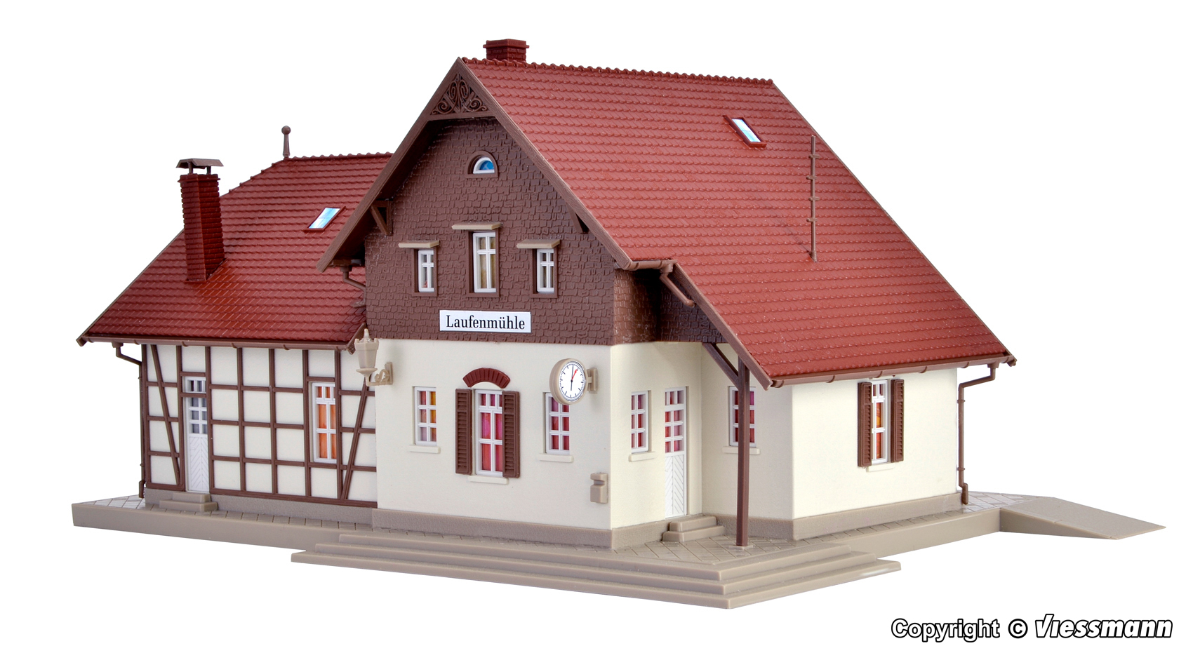 Vollmer 43518 Bahnhof Laufenmühle 1:87 Spur H0 Bausatz Neu OVP