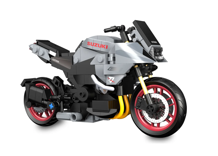 CaDA C62052W Suzuki Katana grau 1:12 Bausatz NEU OVP Bricks