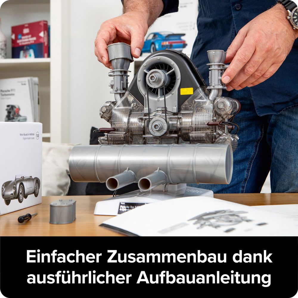 Franzis 67550 Porsche Carrera-Rennmotor 1:3