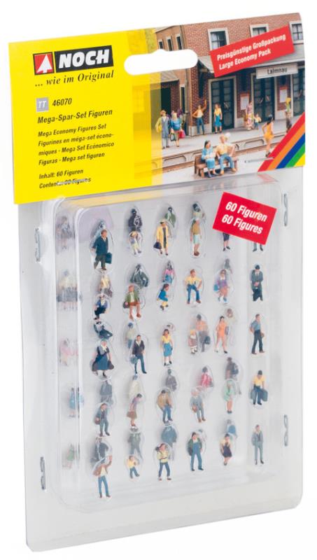Noch 46070 Mega Spar-Set Figuren Spur TT NEU OVP