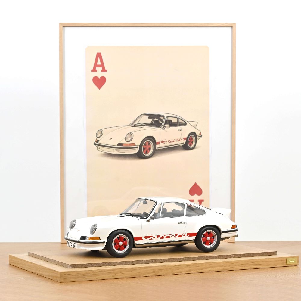 Norev 127514 Porsche 911 Carrera RS 2.7 1973 1:12 Standmodell NEU