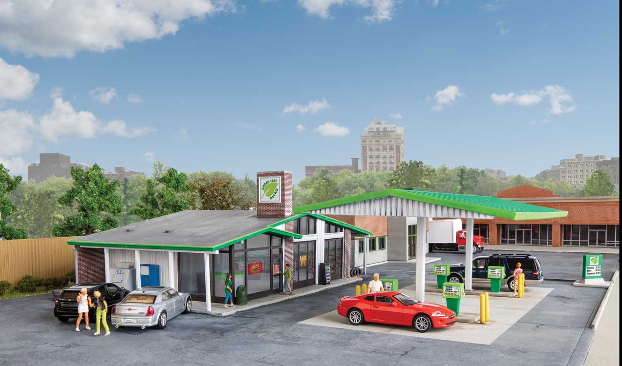 Walthers 933-3542 Moderne Tankstelle 1:87 Spur H0 Bausatz Neu OVP