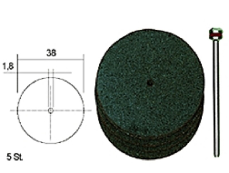 Proxxon 28820 Trennscheiben 38 mm 5 Stück