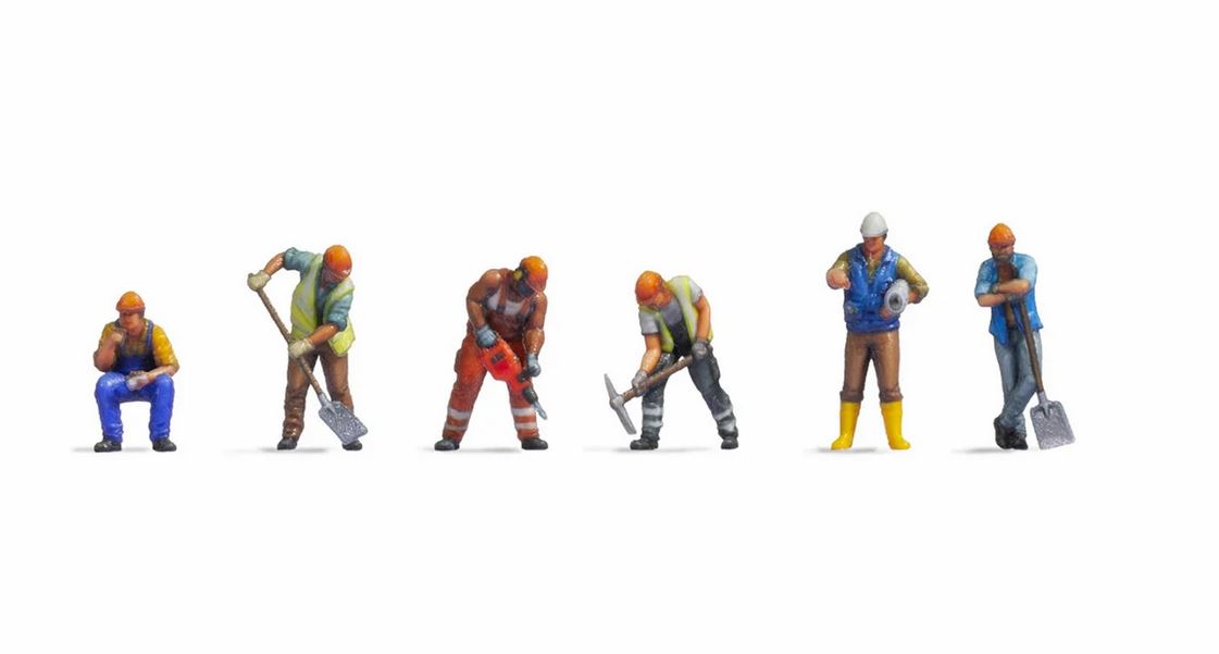 Noch 35050 Bauarbeiter 1:160 Spur N Neu OVP Figuren