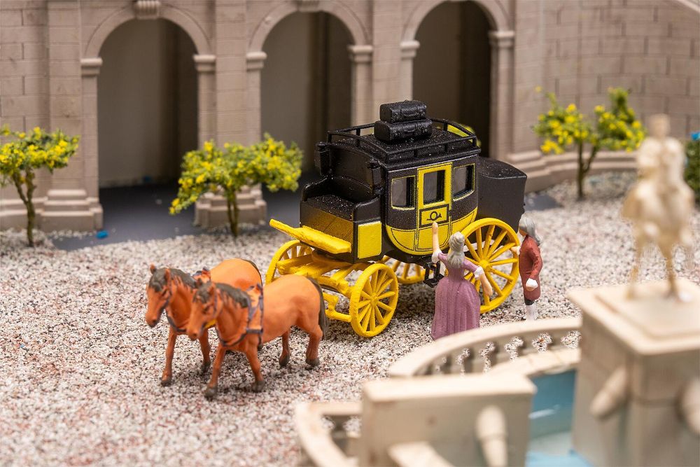 Faller 180393 Postkutsche 1:87 Spur H0 Bausatz NEU OVP