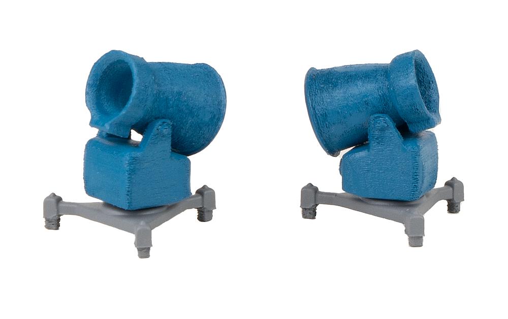 Faller 180873 2 Schneekanonen 1:87 Spur H0 Neu OVP Ausschmückung