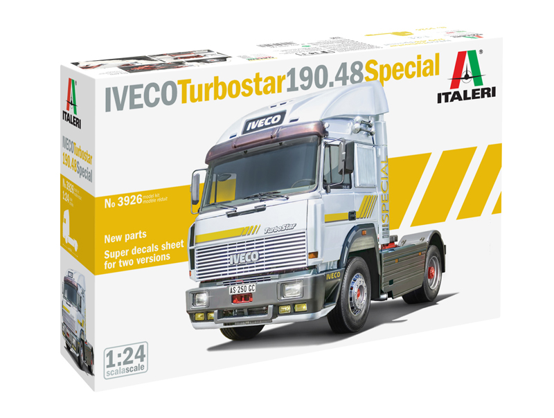 Italeri 3926 IVECO Turbostar 190.48 Special 1:24 Bausatz NEU OVP