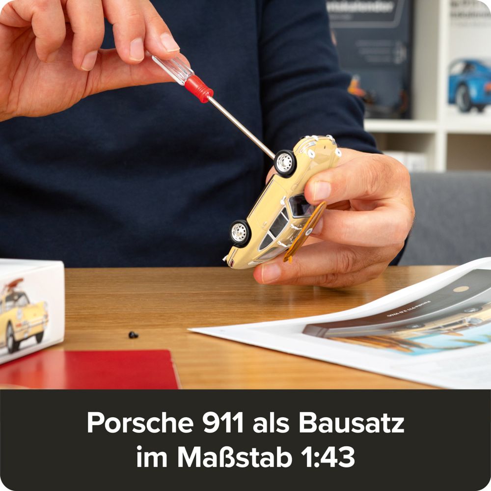 Franzis 67263 Porsche 911 "Surfbrett" Adventskalender 1:43 Bausatz