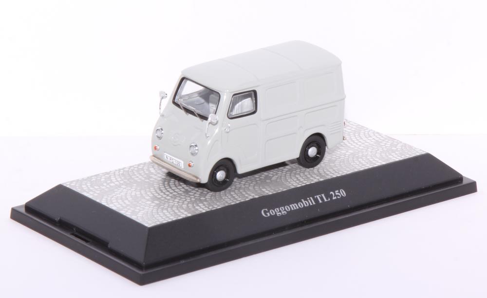 NZG Nürnberg 11100 Goggomobil TL 250 Kasten grau 1:43 NEU